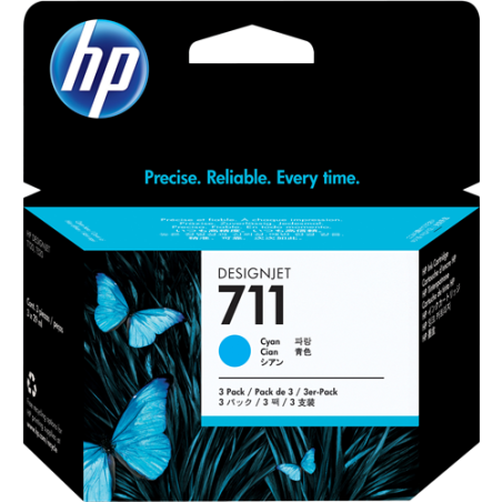 HP 711 Multipack Cyan Original 