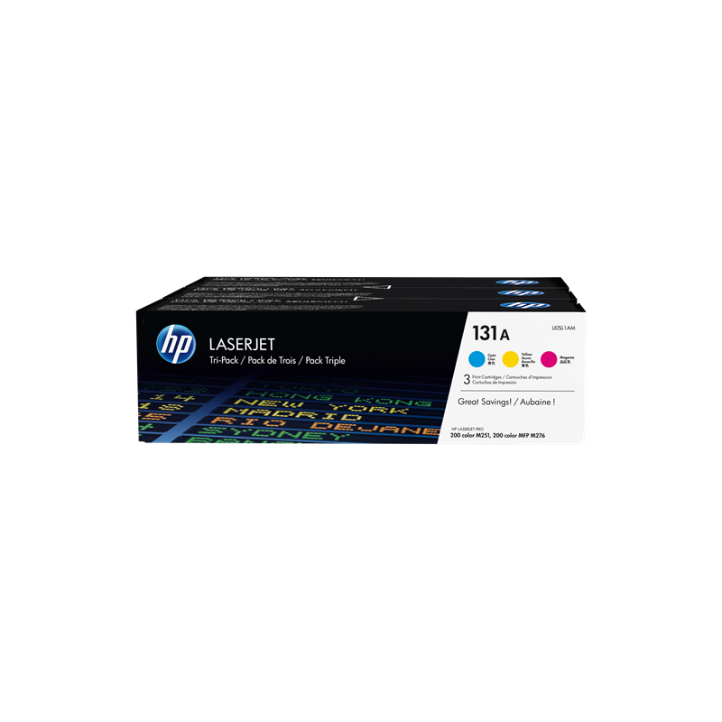 HP 131A Multipack 3 Couleurs Original