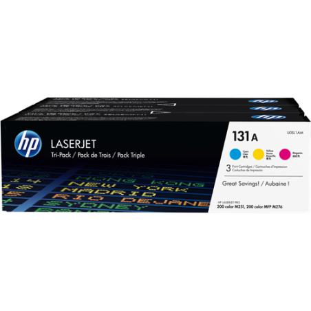 HP 131A Multipack 3 Couleurs Original 