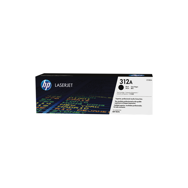HP 312A Toner Noir Original (CF380A)
