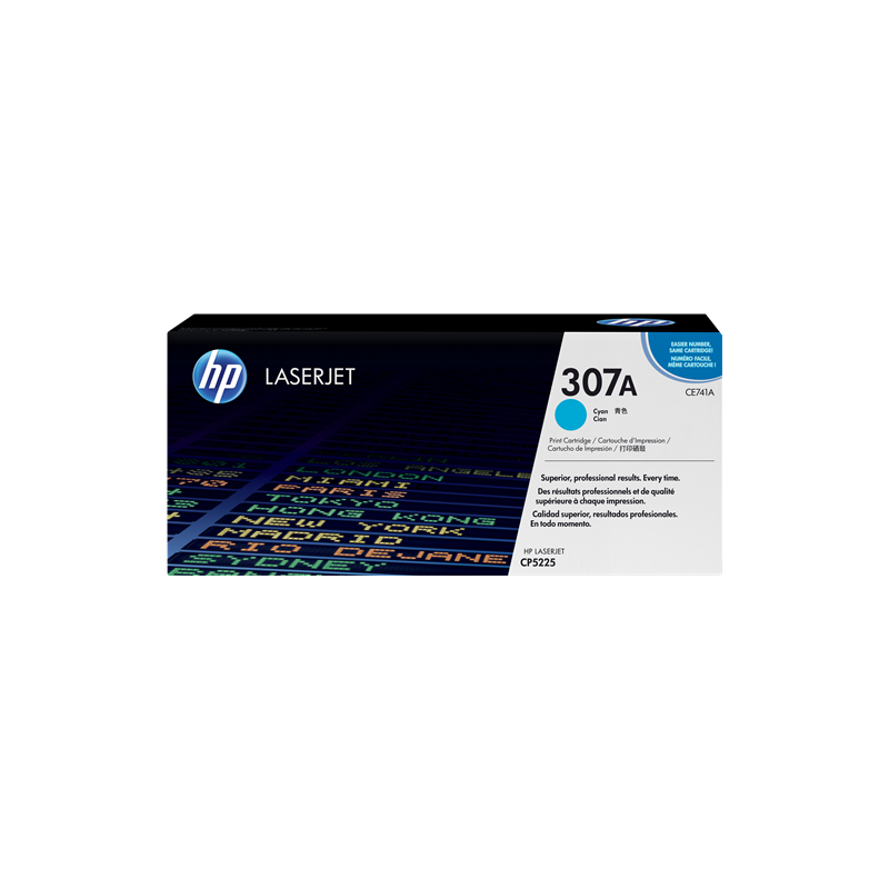 HP 307A Toner Cyan Original (CE741A)