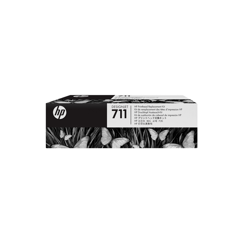 HP 711 Tête d'impression 4 Couleurs Originale