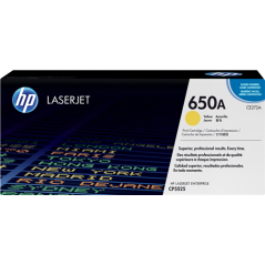 HP 650A Toner Jaune Original 