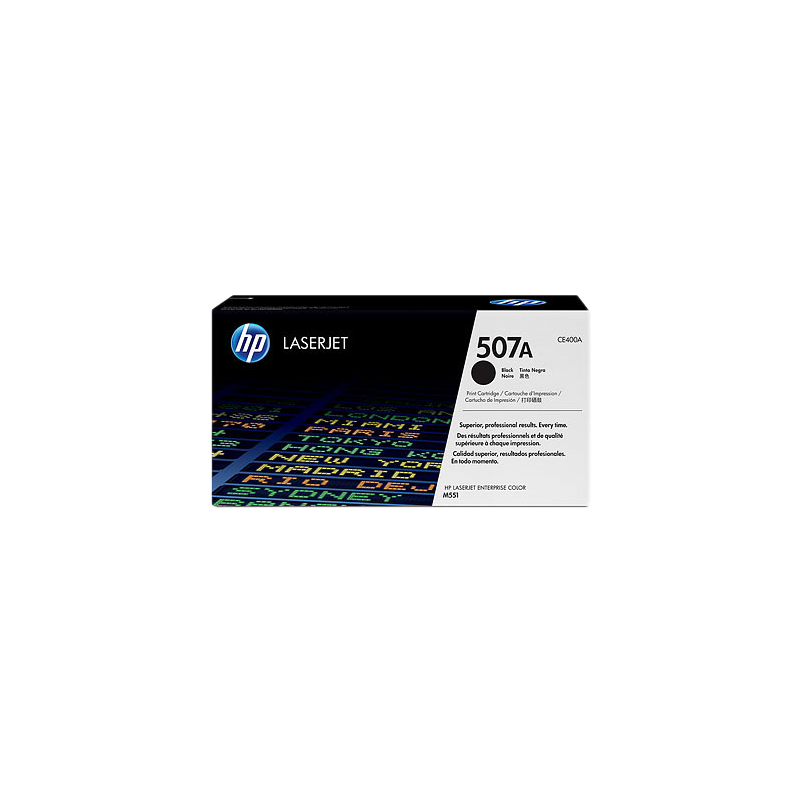 HP 507A Toner Noir Original (CE400A)