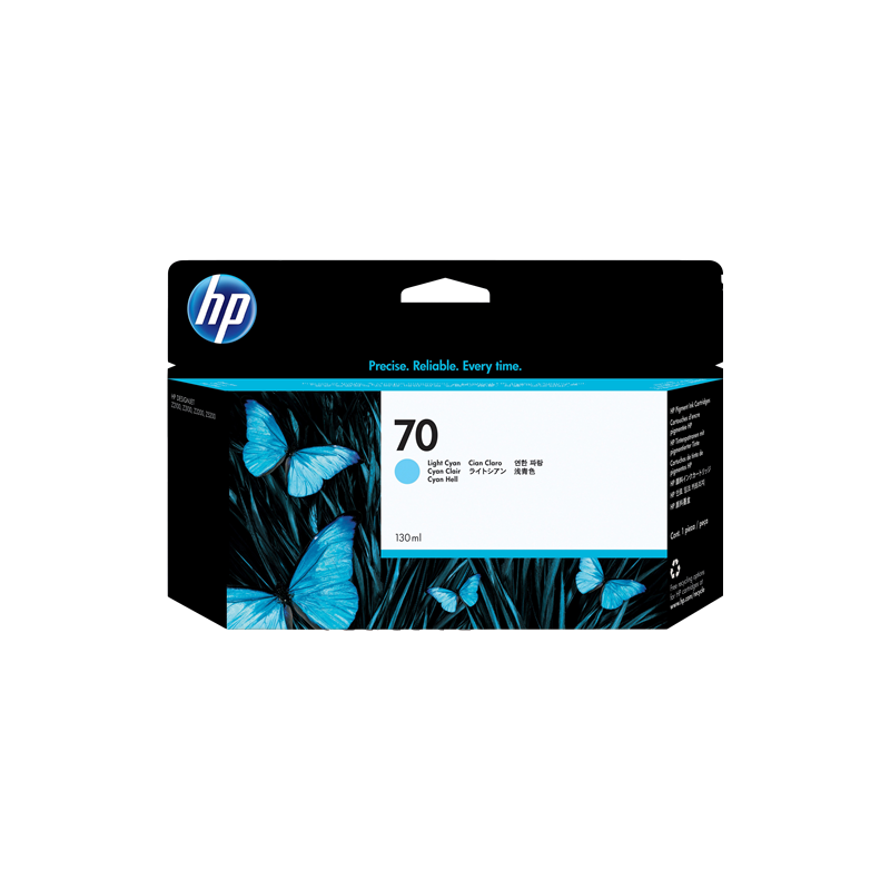HP 70 Cartouche Cyan clair Originale