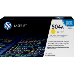 HP 504A Toner Jaune Original 