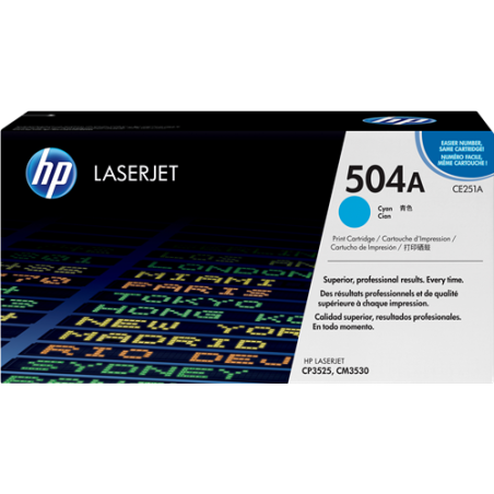 HP 504A Toner Cyan Original 