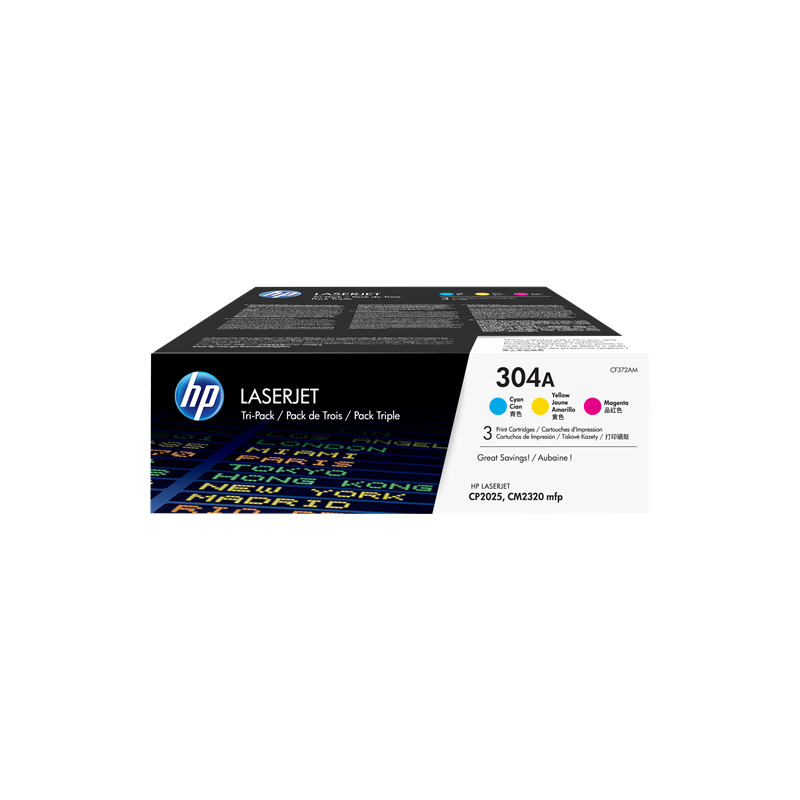 HP 304A Multipack 3 Couleurs Original