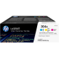 HP 304A Multipack 3 Couleurs Original