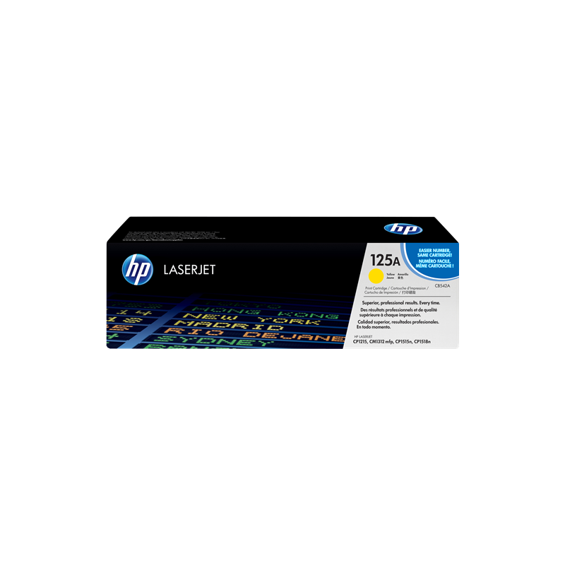 HP 125A Toner Jaune Original (CB542A)