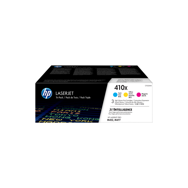 HP 410X Multipack 3 Couleurs Original