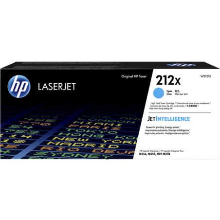 HP 212X Toner Cyan Original 