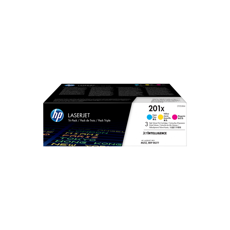 HP 201X Multipack 3 Couleurs Original