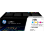 HP 201X Multipack 3 Couleurs Original