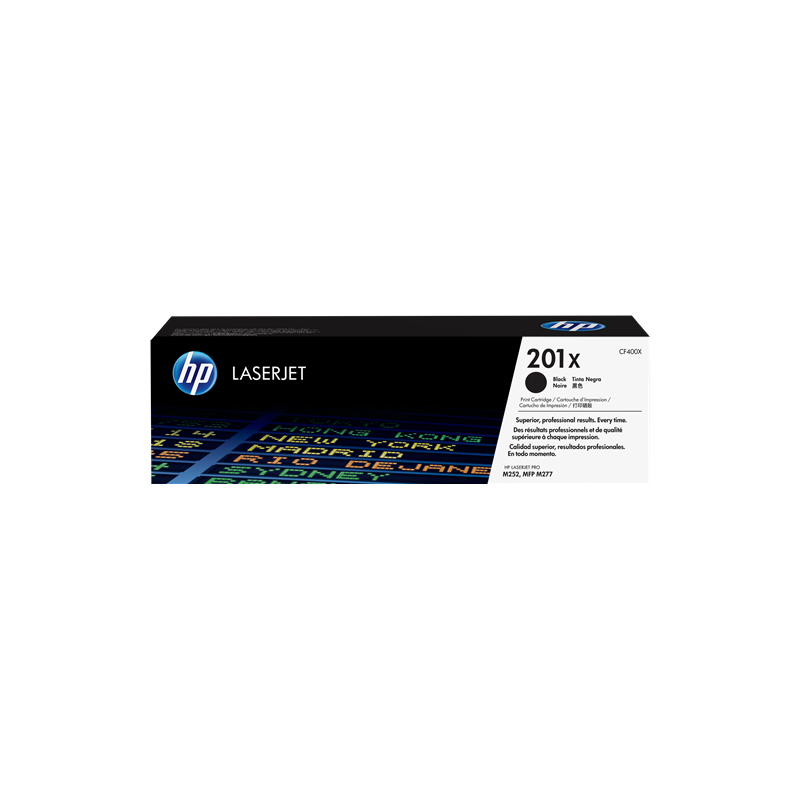 HP 201X Toner Noir Original (CF400X)