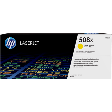 HP 508X Toner Jaune Original 