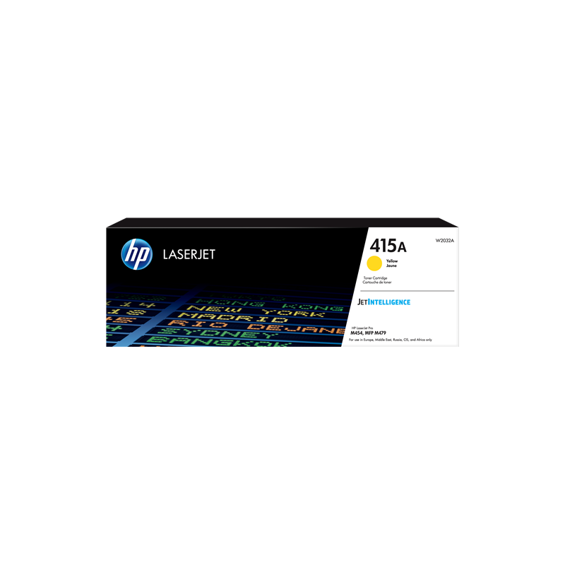 HP 415A Toner Jaune Original (W2032A)