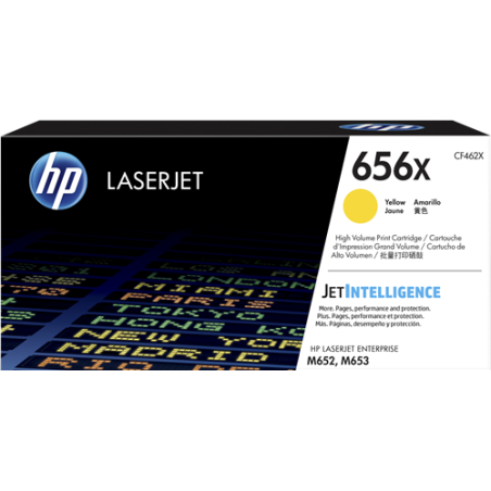 HP 656X Toner Jaune Original 