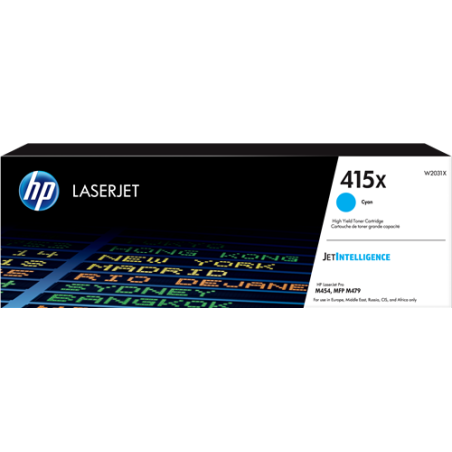 HP 415X Toner Cyan Original 