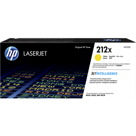 HP 212X Toner Jaune Original 