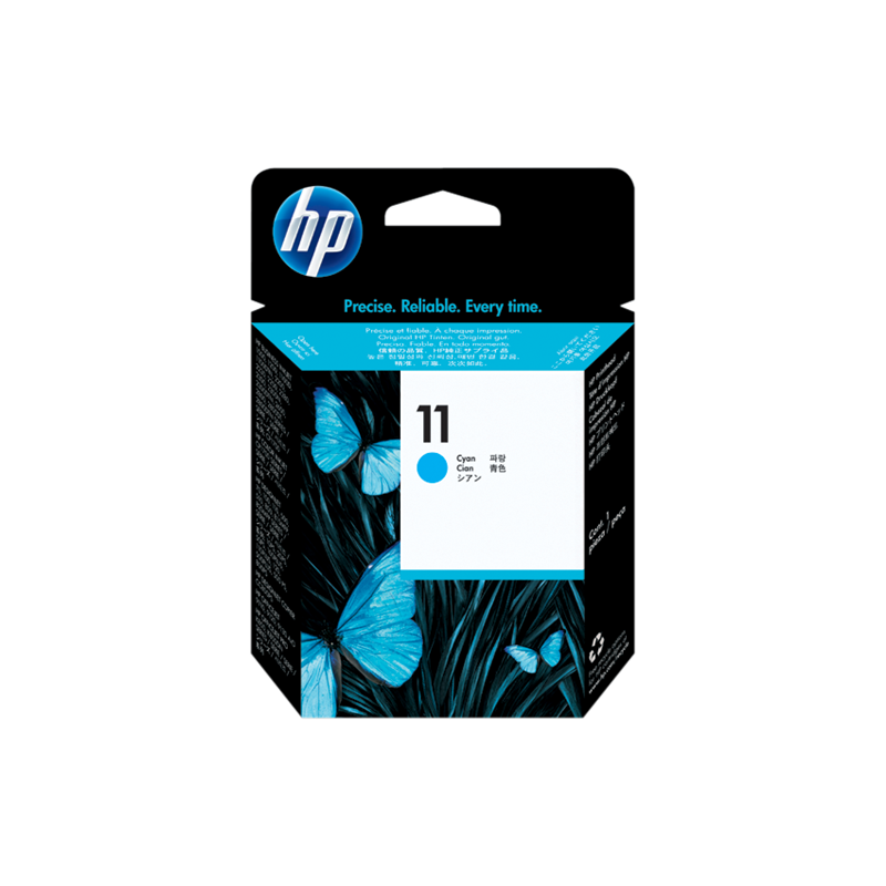 HP 11 Tête d'impression Cyan Originale HP 11 Tête d'impression Cyan Originale