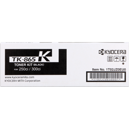 Kyocera TK-865k Toner Noir Original 