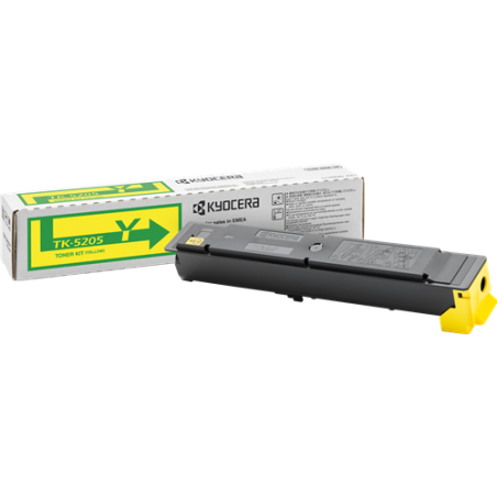 Kyocera TK-5205Y Toner Jaune Original 