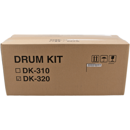 Kyocera DK320 Tambour Noir Original 