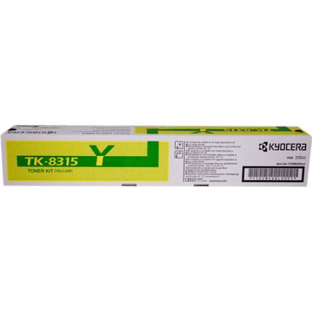 Kyocera TK-8315y Toner Jaune Original 