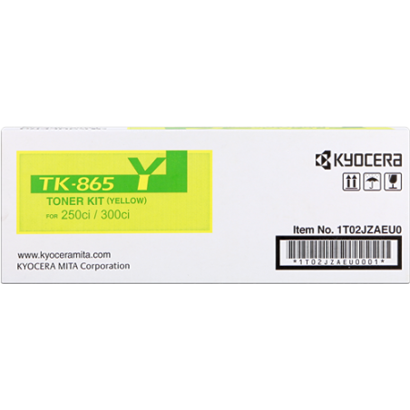 Kyocera TK-865y Toner Jaune Original 
