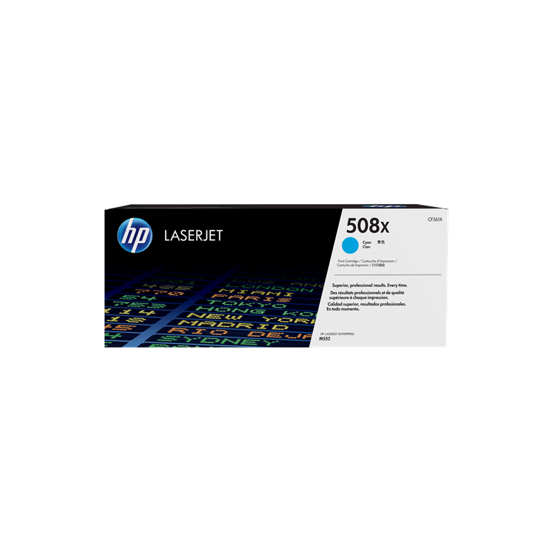 HP 508X Toner Cyan Original (CF361X)