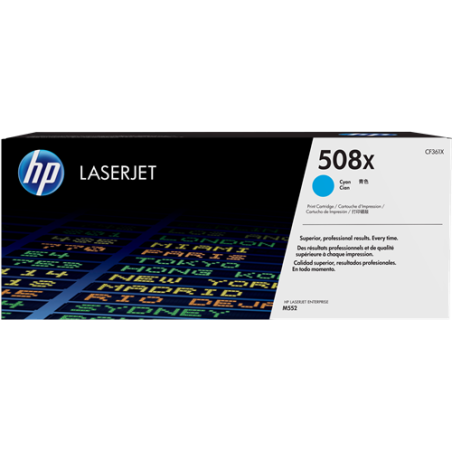 HP 508X Toner Cyan Original 