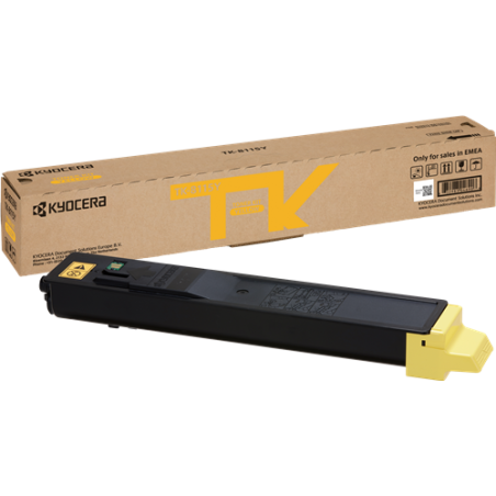 Kyocera TK-8115Y Toner Jaune Original 
