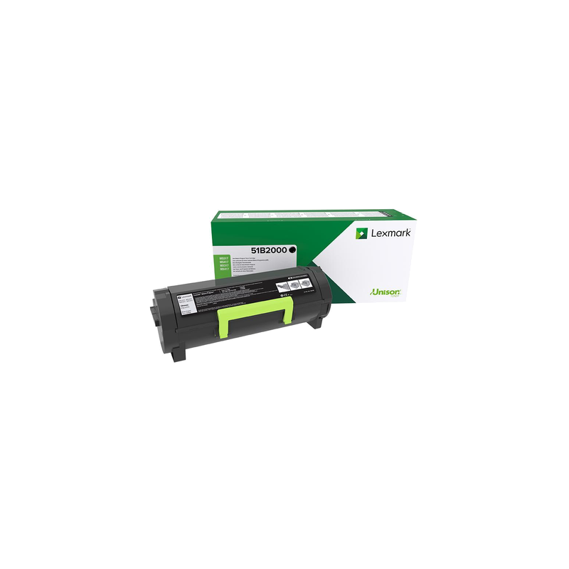 Lexmark 51B2000 Toner Noir Original