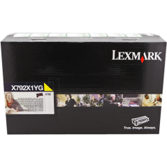 Lexmark X792 Toner Jaune Original 