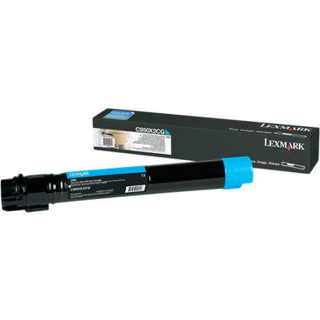Lexmark X950X2CG Toner Cyan Original 
