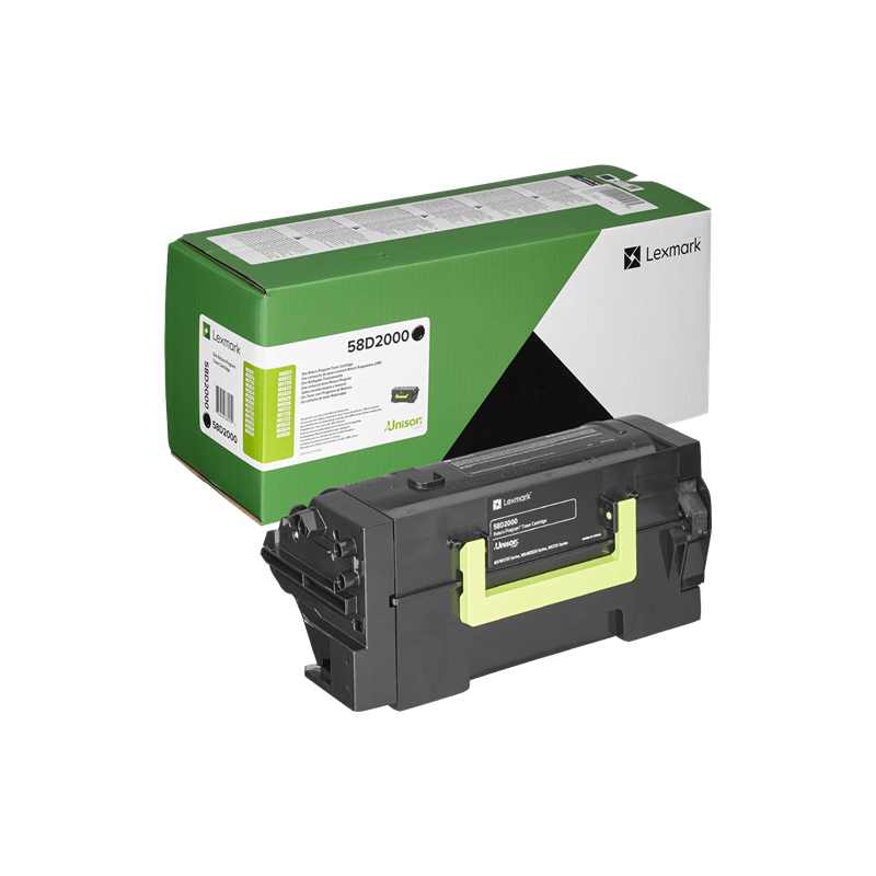 Lexmark 58D2000 Toner Noir Original