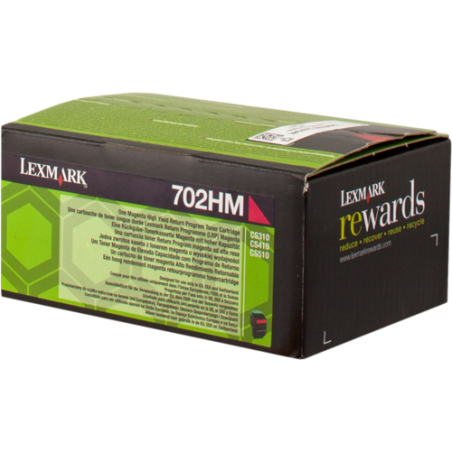 Lexmark 702HM Toner Magenta Original 