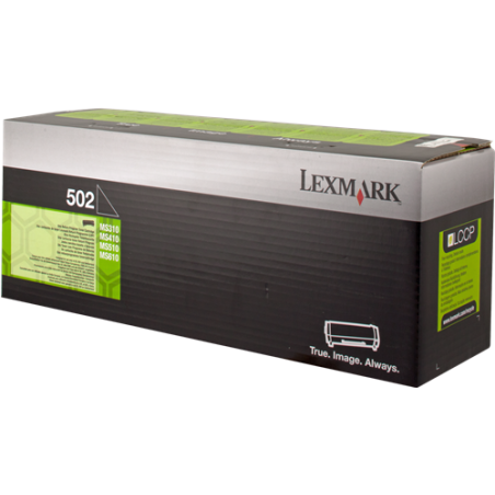 Lexmark 502 Toner Noir Original 