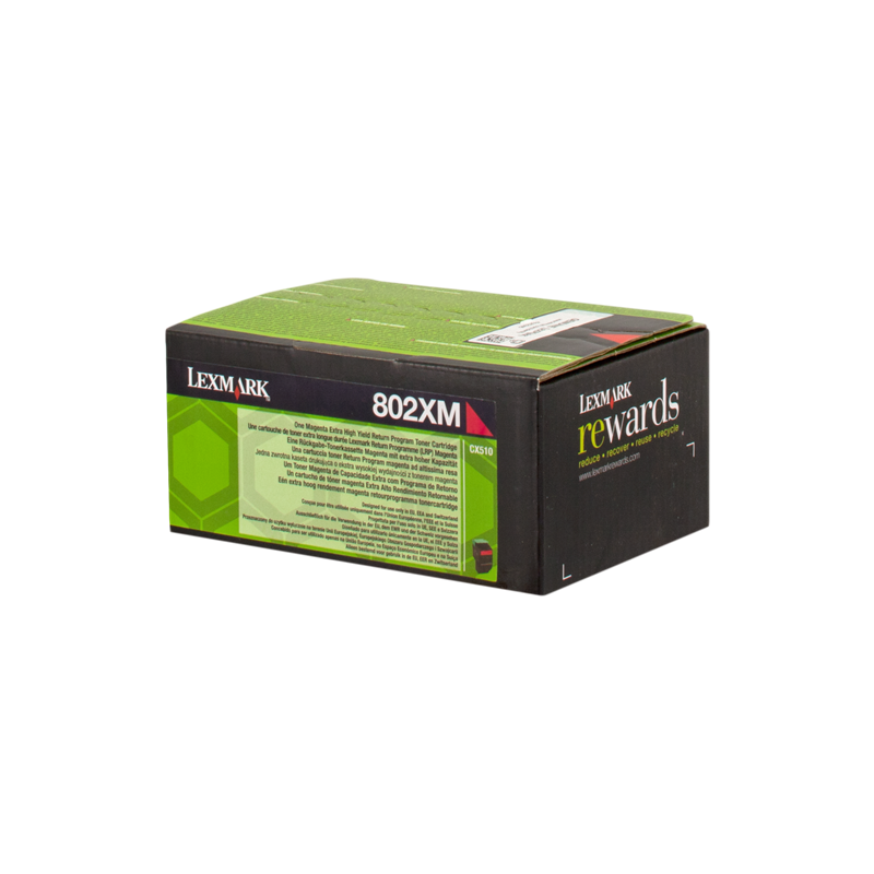 Lexmark 802XM Toner Magenta Original