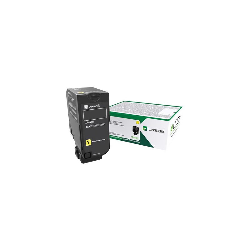 Lexmark 75B20Y0 Toner Jaune Original