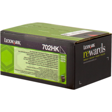 Lexmark 702HK Toner Noir Original 