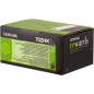 Lexmark 702HK Toner Noir Original