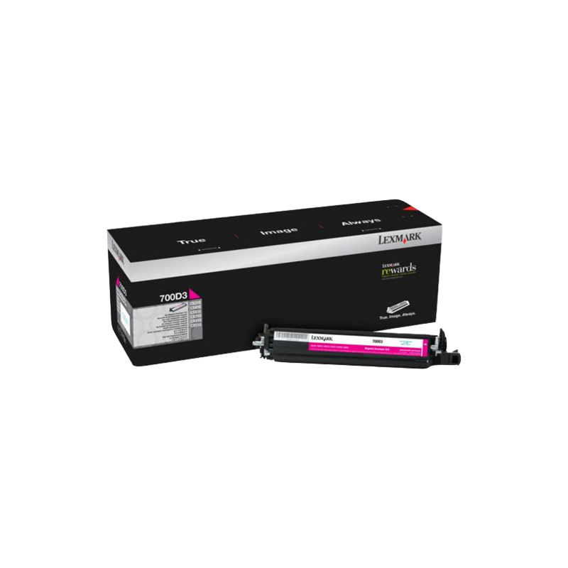 Lexmark 700D3 Unité de Développement Magenta Originale