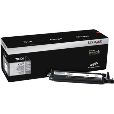 Lexmark 700D1 Unité de Développement Noir Originale 