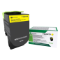 Lexmark 71B2HY0 Toner Jaune Original