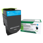 Lexmark 71B2HC0 Toner Cyan Original