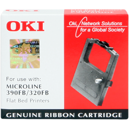 OKI 390FB/320FB Ruban Noir Original 