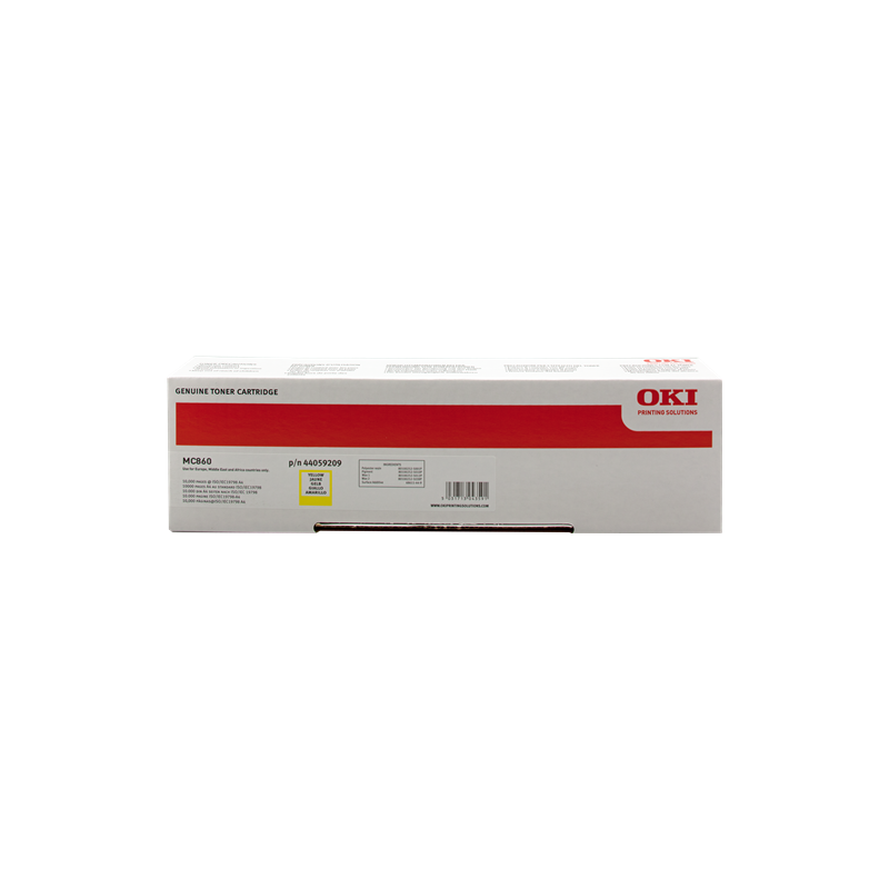 OKI 44059209 Toner Jaune Original