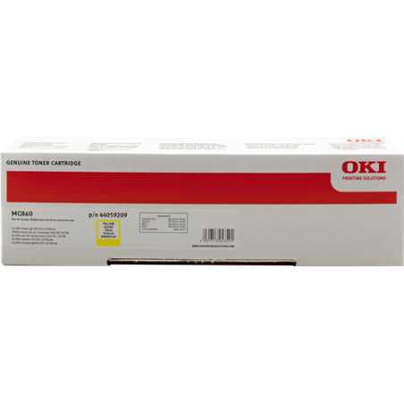OKI 44059209 Toner Jaune Original 